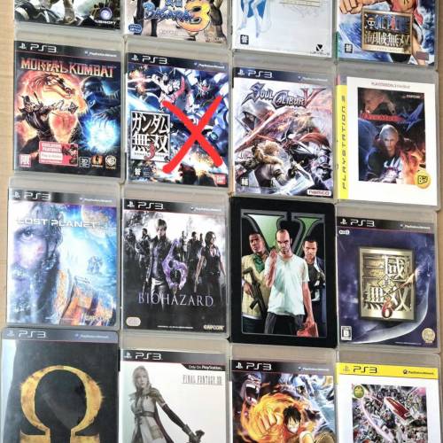 珍藏ps3 game 全部新淨有說明書 全部50元一隻