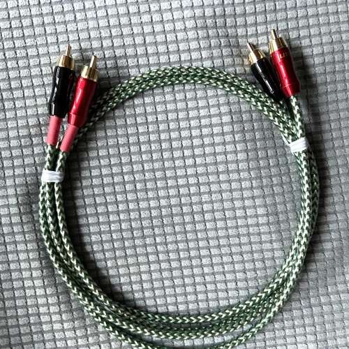 美國7N純銀，靚聲 ，發燒級，Hi Fi 訊號線 , 0.5m 一對