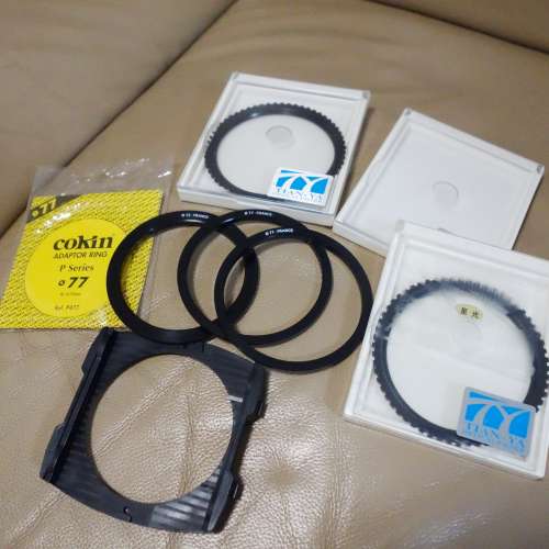 年尾執屋 - COKIN 原裝濾鏡架 + 77mm 鏡頭接環 + 十字星星濾鏡 (全套)