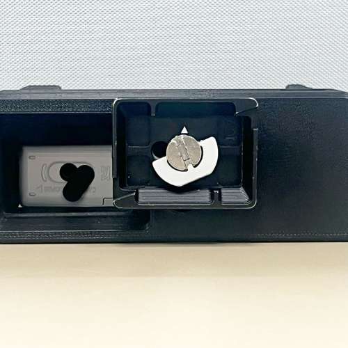 Canon EOS M with battery grip