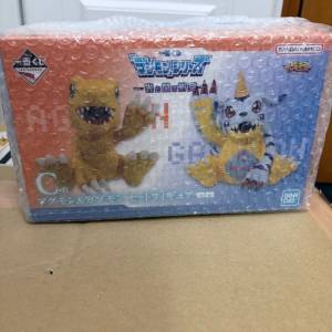 數碼暴龍一番賞C賞 亞古獸 & 加布獸