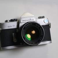Minolta SR-7 & 55mm F1.8 全機械有測光菲林相機