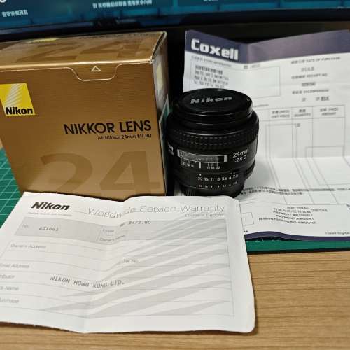 Nikon  AF Nikkor 24mm f/2.8D