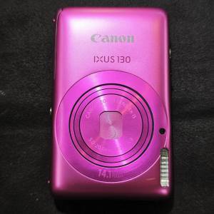 canon IXUS 130 CCD  冇盒冇單 跟2電一充連手繩 送記憶卡 讀卡器 保護套 95%new 功...