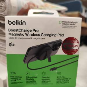 belkin Boostcharge Pro磁吸無線充電板