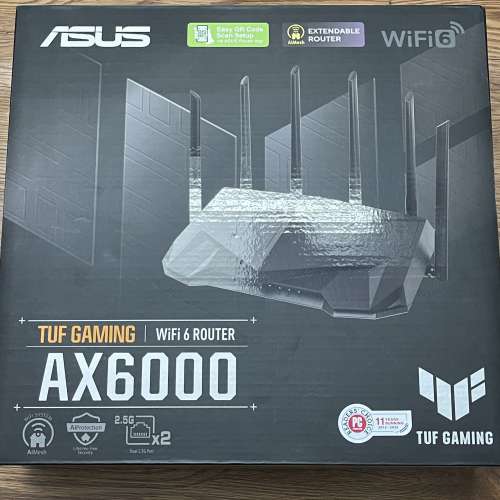 TUF GAMMING WiFi6 ROUTER AX6000