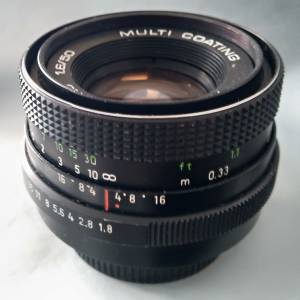 東德 Pentacon 50mm F1.8  m42-mount :即Meyer-optik廠 後期鏡頭品牌