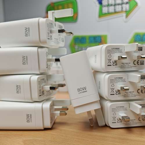 OPPO SUPERVOOC 80W VIVO FlashCharge 90W HONOR SuperCharge 100W 全新 100% 原裝...