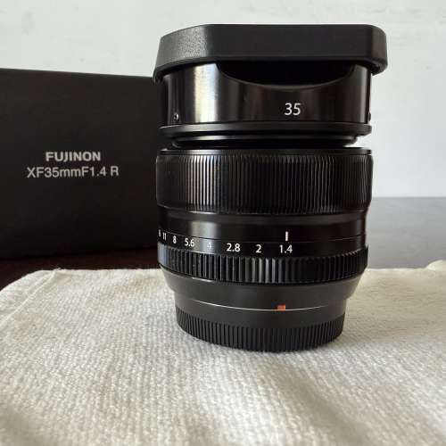 香港行貨 FULL SET MADE IN JAPAN 日本制 大光圈 FUJIFILM FUJINON XF 35mm F1.4 R...