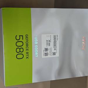 微星 RTX 5080 16G 3X OC PLUS(全新)