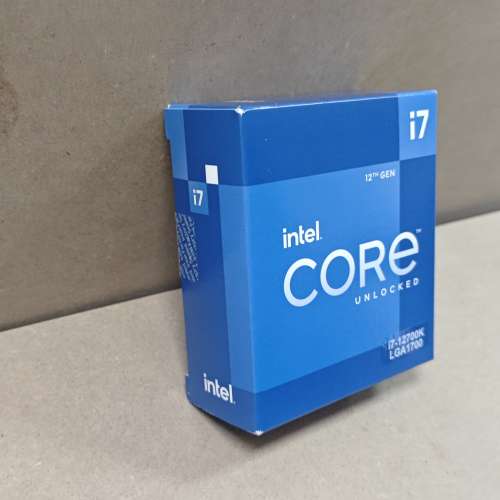 CPU I7-12700K
