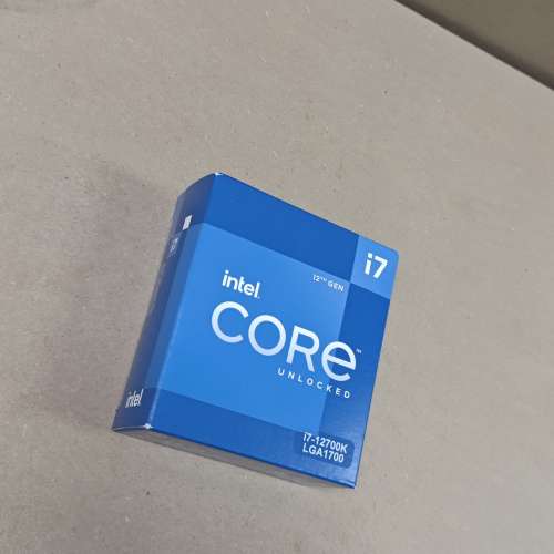 CPU I7-12700K