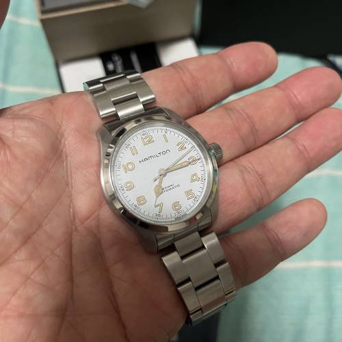 hamilton murph 38mm khaki auto