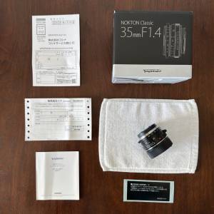超級新淨 FULL SET 福倫達 Voigtlander Nokton Classic 35mm F1.4 II SC VM LEICA ...