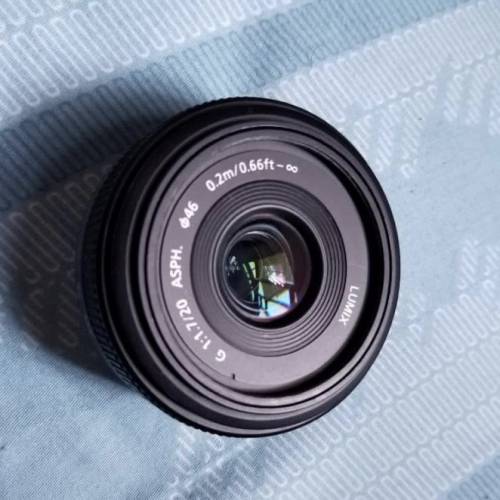 LUMIX 20mm 1.7