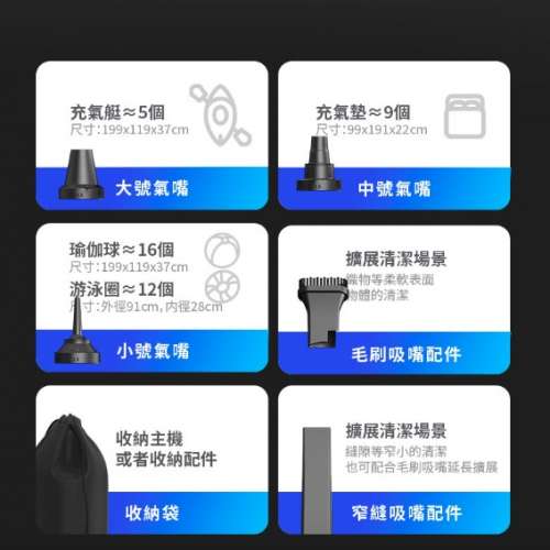 AutoBot VX4 Max Car Vacuum, Handheld Vacuum + Air Pump  Self Cleaner