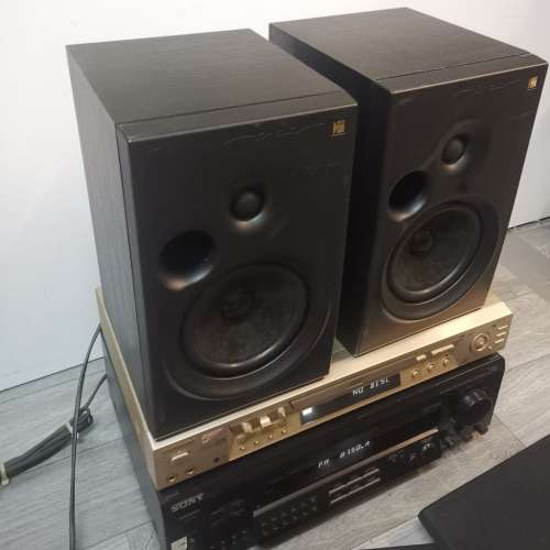 老細搬遷 平售一套音響KEF Coda喇叭 sony cd / 擴音機 全套$800 不議價