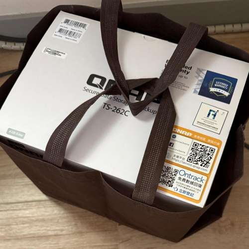 QNAP TS-262C 4G Ram 99%新全套有盒有單有保