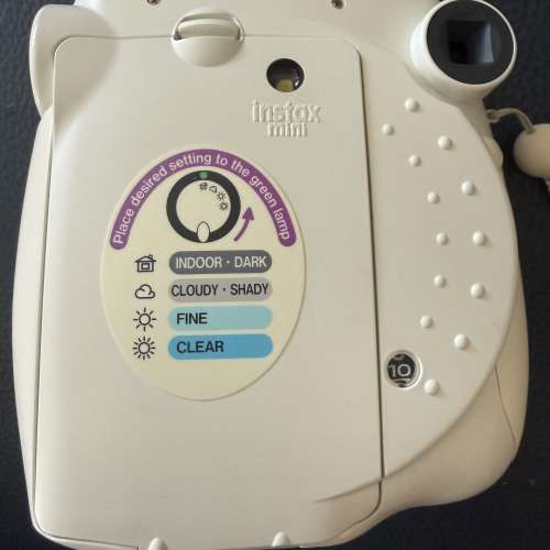 Fujifilm Instax Mini 7S camera with installed film 1 pack