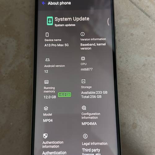 Umidigi A13 Pro Max 5G 12gb ram + 256gb rom
