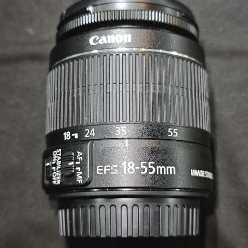 canon 18-55 IS II EFS 佳能 18mm 55mm 18 55 Macro 鏡片通透冇花冇霉 送filter 功...