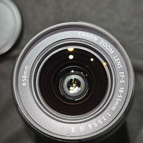 canon 18-55 IS II EFS 佳能 18mm 55mm 18 55 Macro 鏡片通透冇花冇霉 送filter 功...