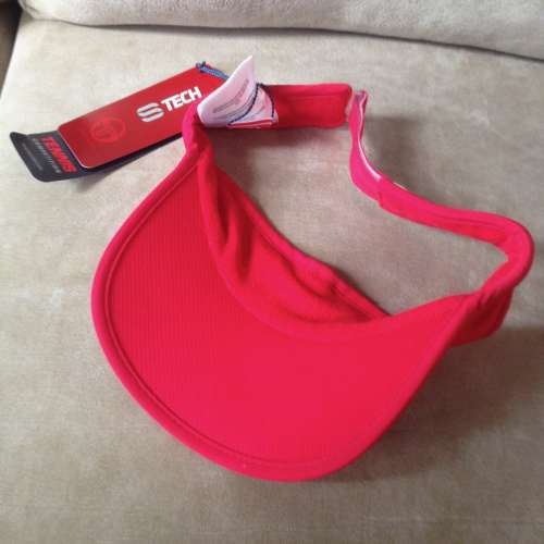 🎾 SERGIO TACCHINI Visor (Red) NEW 全新 太陽帽 🏸 ️