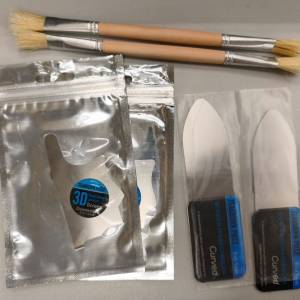 手機維修工具 拆背蓋 拆螢幕撬片 硬毛刷 金鋼絲 除b7000膠水(去膠水)