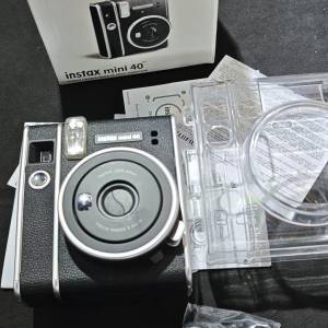 Fujifilm 富士 instax mini 40 mini40 拍立得 送電試機 不包含相紙 功能全正常 有盒...