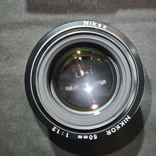 Nikon 50/1.2 AIS 有盒 冇單冇證 有前後蓋 99%new 鏡片完美新 功能全正常 送filter