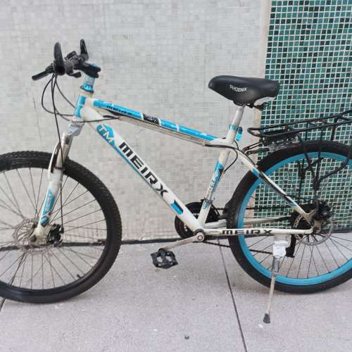 26 吋  藍白色  MERIX   單車