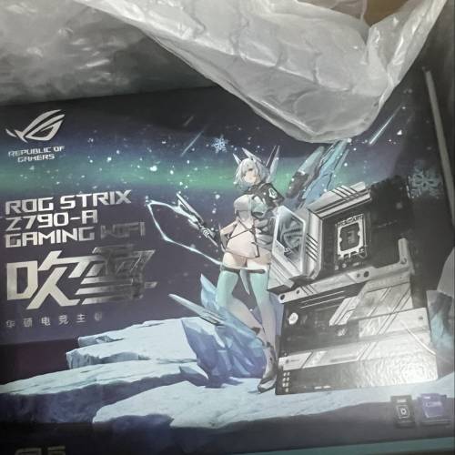 13600kf box+Z790-a吹雪wifi