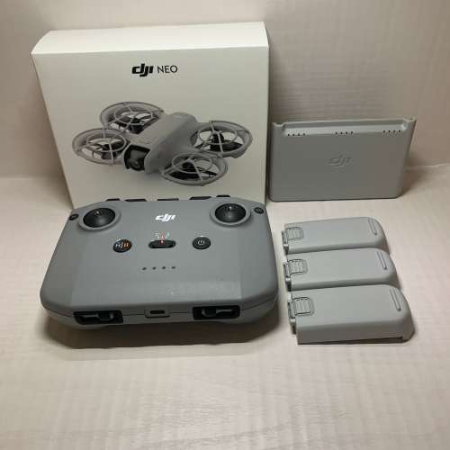 [觀塘實體店] 二手 DJI Neo (主機全新未開封激活) (共3電+充電管家) 行貨 + Care R...