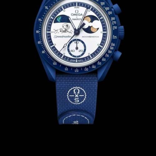 Omega x Swatch Mission to EarthPhase-MoonShine Gold 限定版手錶