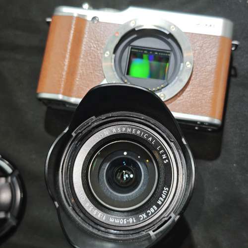 Fujifilm XM1 富士 X-M1 + 16-50 16mm 50mm 16 50 跟2電一充連肩帶 冇盒冇單冇證冇...