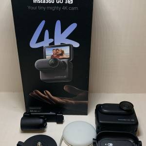 [觀塘實體店] 二手 Insta360 Go3S 64GB 行貨保養到26年8月 *S72341* | Insta360 香...