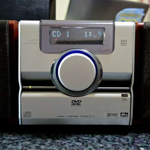 日本名牌 JVC 靚聲 微型音響 mini hi fi 迷你音響 收音擴音機 (Enhanced 增強板) 小...