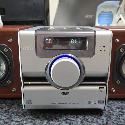 日本名牌 JVC 靚聲 微型音響 mini hi fi 迷你音響 收音擴音機 (Enhanced 增強板) 小...