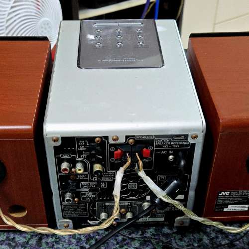 日本名牌 JVC 靚聲 微型音響 mini hi fi 迷你音響 收音擴音機 (Enhanced 增強板) 小...