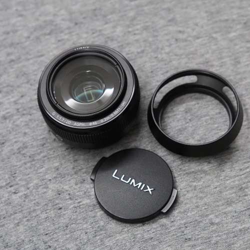 Panasonic Lumix 20mm f/1.7 II ASPH m43鏡頭