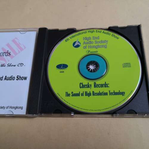 Chesky - 第四屆高级香港音响展 非賣品