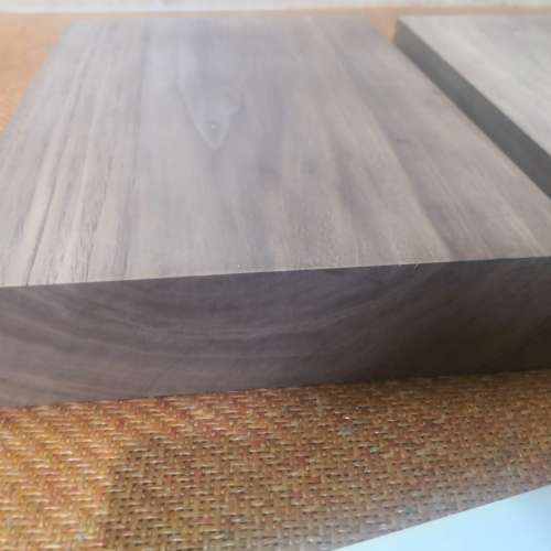 訂做北美黑胡桃原木特厚板喇叭避震底墊兩塊