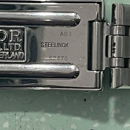 TUDOR 62470 19mm 原裝鋼帶 16格 $1500