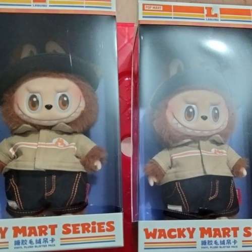 Labubu 公仔全新 可樂 大盒裝 店員 丸子 pop mart