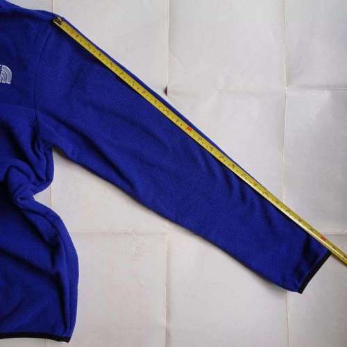 🚩🇺🇸美版 The North Face Anchor Shirt 藍色開胸拉鏈🎯抓毛🎯長袖 Tee S 細碼