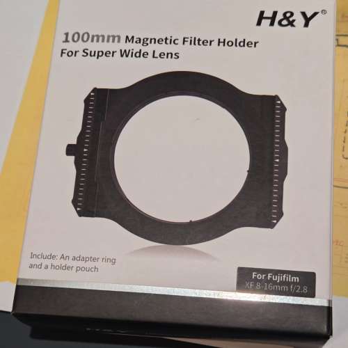 H&Y 100mm Magnetic Filter Holder 磁力濾鏡支架 for Fujifilm XF 8-16mm F2.8 Len