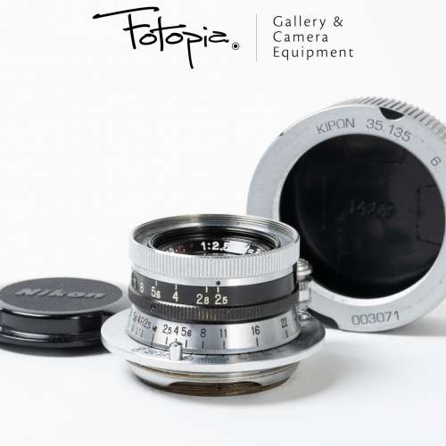 || Nippon Kogaku W-Nikkor.C 35mm F2.5 LTM with LTM-M adapter ||