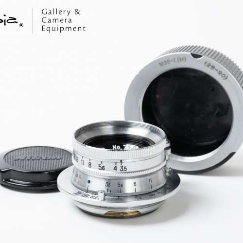|| Nippon Kogaku W-Nikkor.C 28mm F3.5 LTM with LTM-M adapter ||