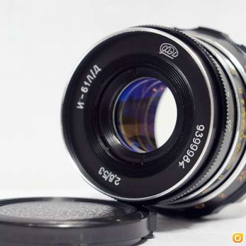Industar 61 MC 55mm f2.8 1993年USSR (90%New)