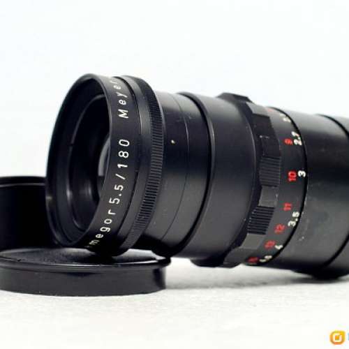 Meyer Optik Telemegor 1Q 180mm f5.5, Germany (Full Set)